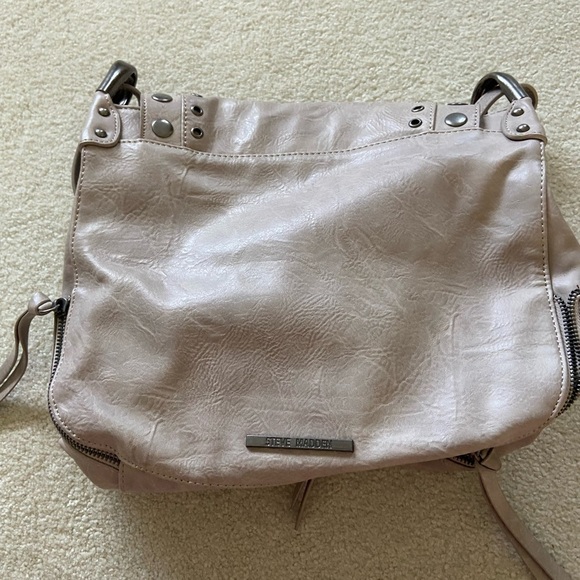 Steve Madden shoulder bag in coffee color with rivets - Picture 4 of 5